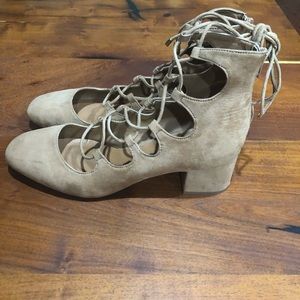 Aldo Lace-up Block Heel